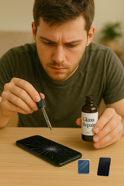 GlassFix Premium Serum – Advanced Windshield Crack Repair Kit (Buy 1 & Get 1 Free)